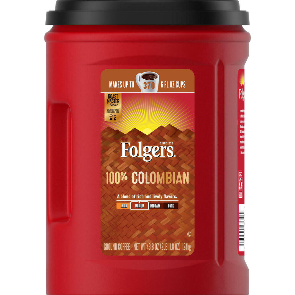 Folgers 100% Colombian Coffee (43.8 oz.) 
