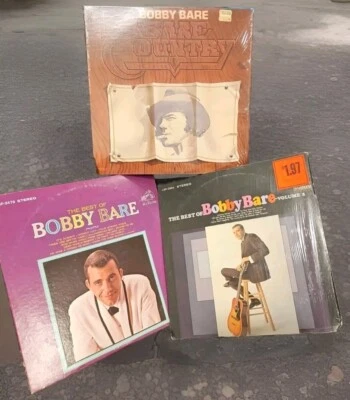 BOBBY BARE ~ Lot Of 3~ The Best Of Volume 1 & 2, This Is Bobby Bare** - Image 1 of 4