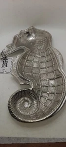 Total Home Ltd. Seahorse Metal Serving Platter - Picture 1 of 2