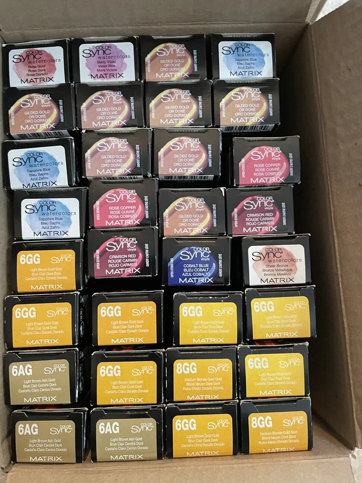 ¡¡Lote de 32!! Color de cabello Matrix Color Sync 2 oz ¡ENVÍO GRATUITO! Foto 1 de 1