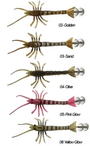 Savage Gear 3D TPE Shrimp Egi Jig 9,2cm 14g Octopus Tintenfisch Köder - Bild 1 von 2