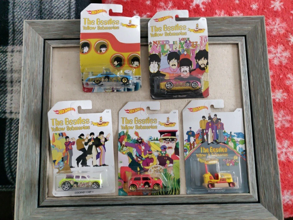 Hot Wheels The Beatles Yellow Submarine Contemporary Diecast Cars
