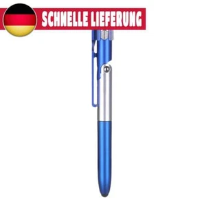 4-in-1-Multifunktions-Kugelschreiber mit LED-Licht, faltbarer Telefonhalter (bla - Bild 1 von 11