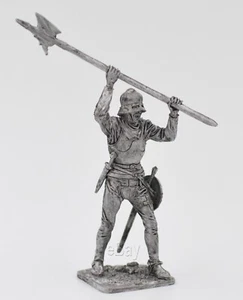 Alabardero suizo, siglo XV. Soldado de juguete de hojalata 54 mm (1/32) - Imagen 1 de 5