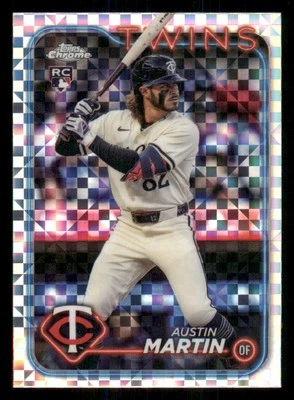 2024 Topps Chrome Update X-Fractors #USC172 Austin Martin - Image 1 of 2