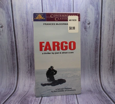 RARE Fargo VHS 1999 Classics NEW SEALED WATERMARK Coen Brothers Drama - Image 1 of 4