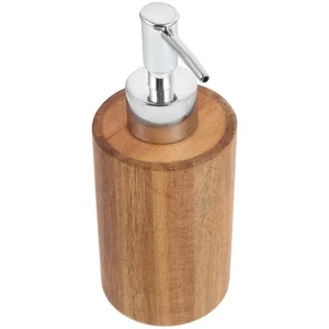 Wooden Liquid Soap Dispenser: Pump Lotion Dispenser Bamboo Shampoo Bottles Re... - Picture 1 of 9