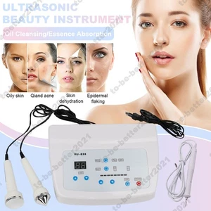 3IN1 Ultraschall Gesicht Augen Körper Haut Therapie Gerät Anti-aging Antifalten - Bild 1 von 13
