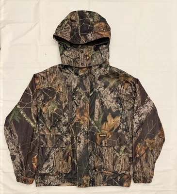 Remington Camo Mossy Oak Breakup Hunting Jacket Men's Lg Deer Turykey Outdoors - Image 1 of 4