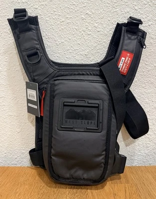 West Slope Pro-180 Slim Chest Pack, Black NWT - Image 1 of 4
