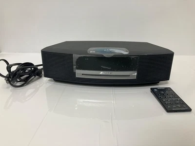 Bose Wave Music System III CD AM/FM Radio W/ Remote Black Tested - Image 1 of 4