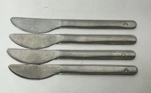 Vintage Austrian Airlines Knife Lot 4 Knives Nicro Berndorf 18/10 Stainless S - Picture 1 of 6