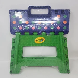 Crayola Non Slip Folding Step Stool New Sealed  - Picture 1 of 4