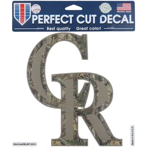WinCraft Colorado Rockies Realtree 8'' x 8'' Color Decal - Picture 1 of 1