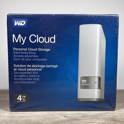 Western Digital My Cloud 4TB Personal Cloud Storage – New  WDBCTL0040HWT-NESN - Image 1 of 4