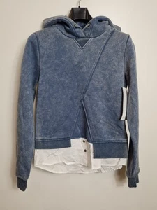 KHUJO Damen Hoodie Modell: Wasame Blau S - Picture 1 of 3
