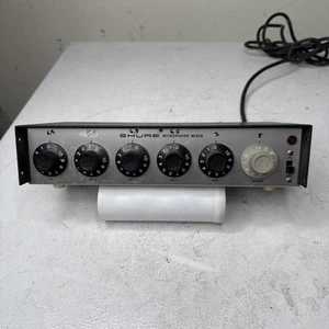 Vintage Shure M68 Microphone Mixer Made in USA - Picture 1 of 12