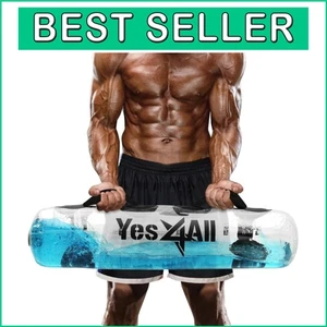 Adjustable Aqua Bag Fitness Weights 45-80lbs - Portable for All Fitness Levels - Picture 1 of 8