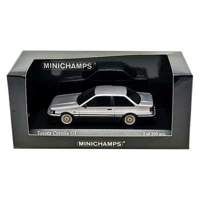MINICHAMPS 1/43 Toyota Corolla GT 1984 Silver 437166321 - Image 1 of 3