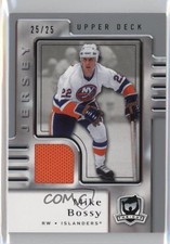 2006-07 Upper Deck The Cup Jerseys /25 Mike Bossy #56 HOF