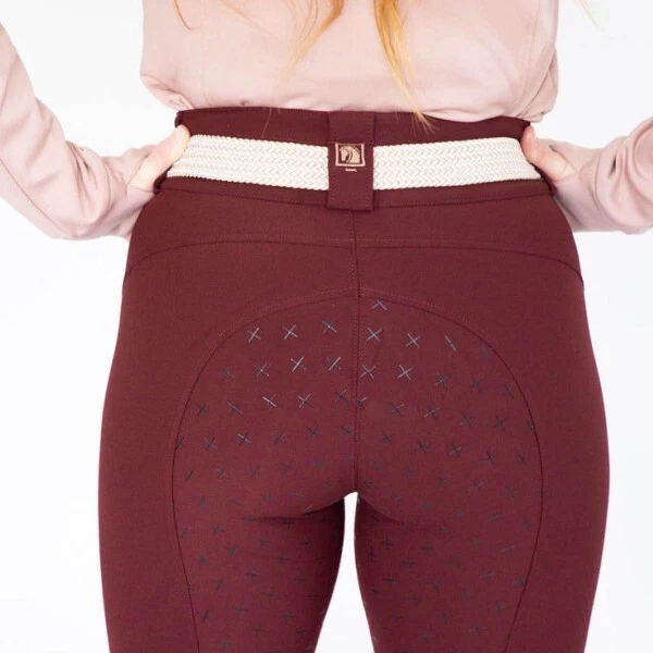 Romfh Ladies Lexy 3-Button Full Grip Breeches Sandstone Size 28R