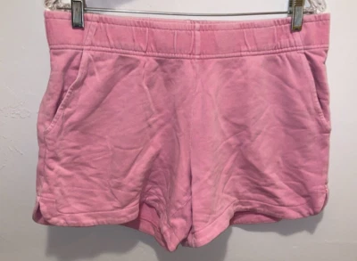 Pantalones Cortos Lilly Pulitzer Para Mujer Talla L Tela Terry Salón Bolsillos Rosa Foto 1 de 4