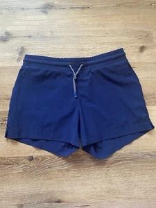 Athleta Girl Navy Athletic Shorts W/ Drawstring Size XXL 16 - Picture 1 of 8