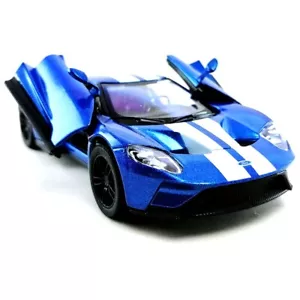 2017 Ford GT Die-Cast Model Car Kinsmart 1:38 Scale Toy Collection Collectible 1 - Picture 1 of 60