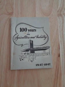 100 years in Agriculture & Industry 1947 SC - Imagen 1 de 1
