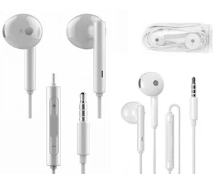 HUAWEI AM115 EARPHONES HEADPHONES HANDSFREE FOR P9 P30 P40 LITE P10 P20 HONOR 10 - Picture 1 of 4