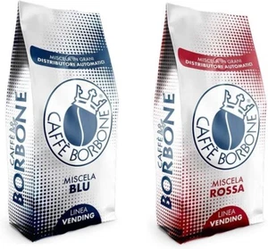 2 KG di caffe in grani 1 kg rosso ed 1 kg blu miscela vending - Imagen 1 de 3