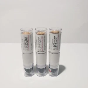 New 3 Maybelline New York Superstay Multi-Use Foundation Stick 118 Light Beige - Picture 1 of 1