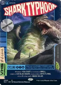 Shark Typhoon Borderless - 2020 - Secret Lair 30 aniversario cuenta regresiva Magic The Gathering - Imagen 1 de 1