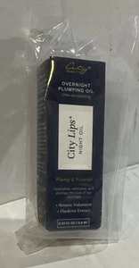 City Beauty Overnight Plumping Oil Line Smoothing Plump Nourish .23oz U56B - Picture 1 of 1