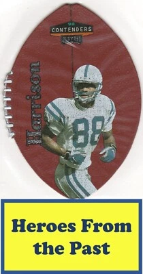 1998 Playoff Contenders Leather #36 Marvin Harrison 054-J - Image 1 of 2