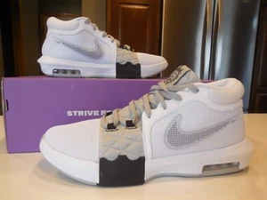 Nike Lebron Witness VIII Shoes -White- Reg $110 -Style# FB2239 100 -Size 11 -NEW - Picture 1 of 13