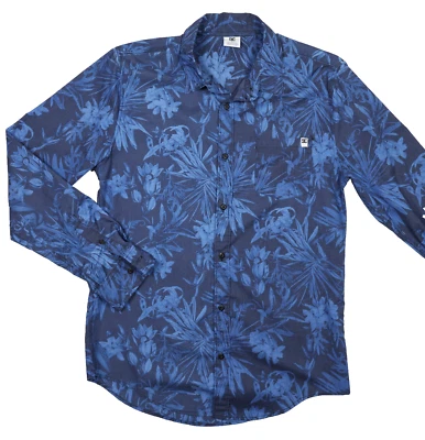 DC Shoes Hawaiin Aloha Button Up Skate Shirt Size Medium Men's - Image 1 of 4