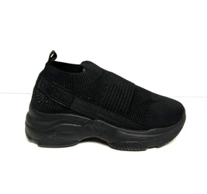 Bebe Womens Amaris Sneaker Black Size 6.5 M - Picture 1 of 6