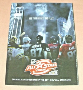 Books Official Game Program of the 2011 NHL All-Star Game SPORTS ICE HOCKEY - Picture 1 of 3