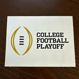 2025 College Football Playoff Aufkleber - 3,7" x 2,1" kostenloser Versand - Bild 1 von 3