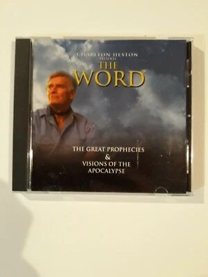 CHARLTON HESTON The Word Biblle CD Great Prophecies & Visions Of The Apocalypse  Foto 1 de 2