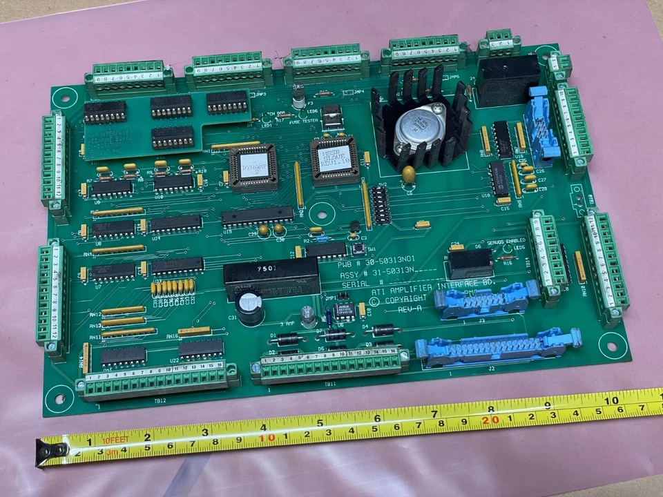 Sieb & Meyer PMC 30-50313N01 ati amplifier interface board 31-50313N 31-50317N01 - Image 1 of 4