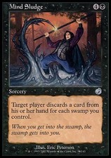 MTG Foil mud mental/Mind sludge-Set: Torment/playset-ENG