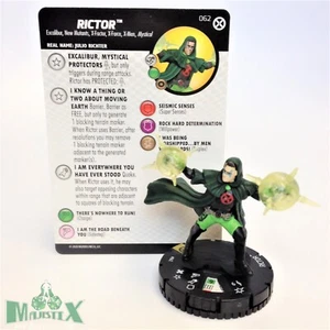 Heroclix X-Men: House of X set Rictor #062 ¡Figura súper rara con tarjeta! - Imagen 1 de 1