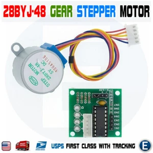 28BYJ-48 Valve Gear Stepper Motor DC 5V 4 Phase Step Motor module for Arduino - Picture 1 of 12