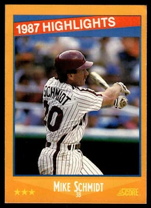 Mike Schmidt | 1988 Score #657 | Excellent - Picture 1 of 2