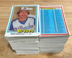 1981 Donruss Baseball Cards 1-250 (NM) - You Pick - Complete Your Set