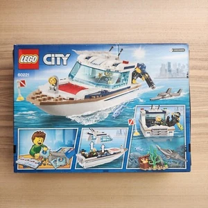 LEGO City Diving Yacht 60221 Toy Building Kit 148 pcs - Picture 1 of 8