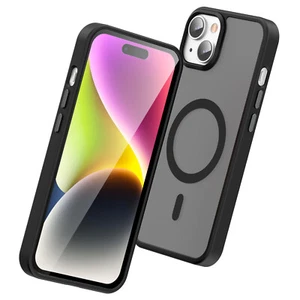 iPhone 15 Plus Smooth Touch Wasserdicht MagSafe Ultra Hybrid Handyhülle - Bild 1 von 19