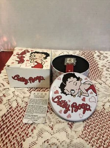 Avon Betty Boop Watch In Tin-Here’s A Kiss-NIB - Picture 1 of 10